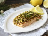 Рецепт Лосось в фисташковой корочке