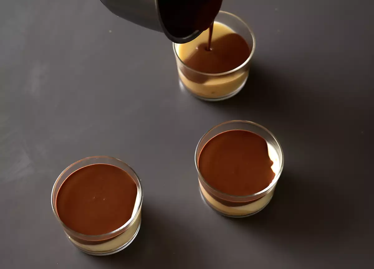 Шаг 4: Покрытие из темного шоколада