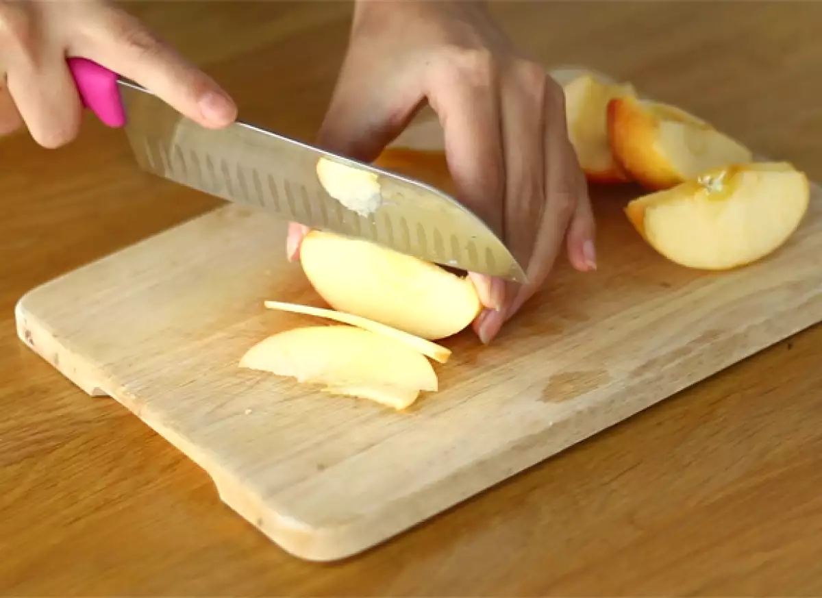 Шаг 1: Тонкие ломтики и микроволновая печь