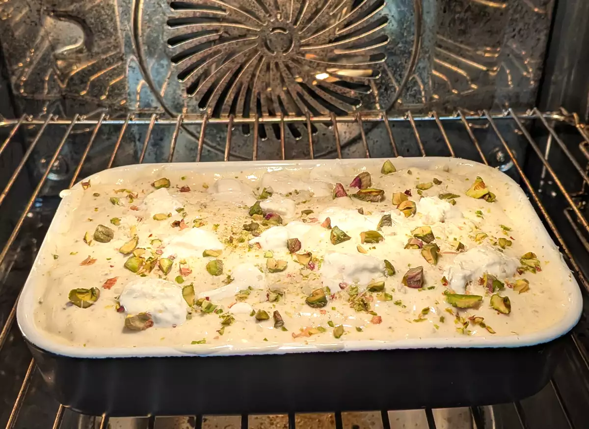 5. Завершить и испечь