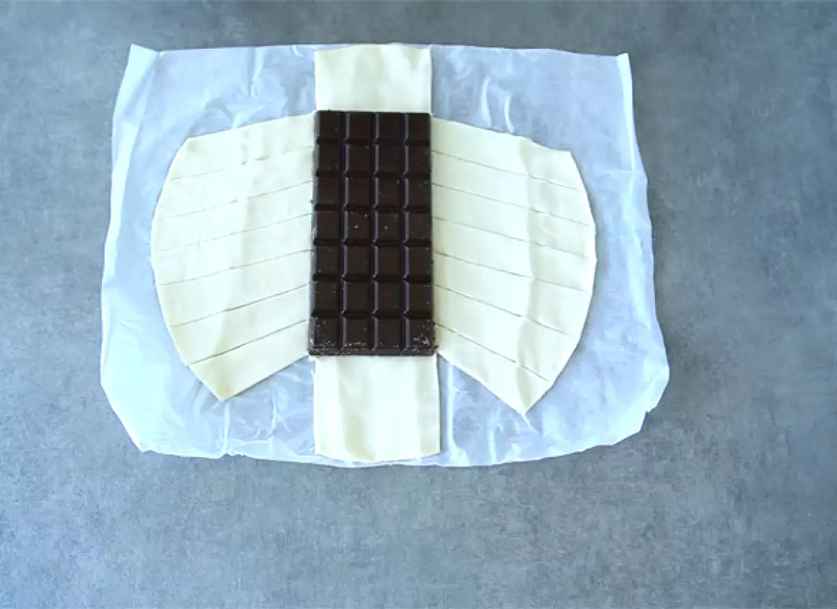 7. Косичка - просто, элегантно и вкусно