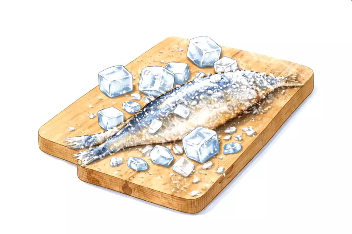 4. Частично замороженные сардины: больше упругости, меньше погрешностей