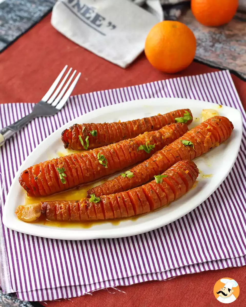 3. Глазированная морковь с медом и соком клементина