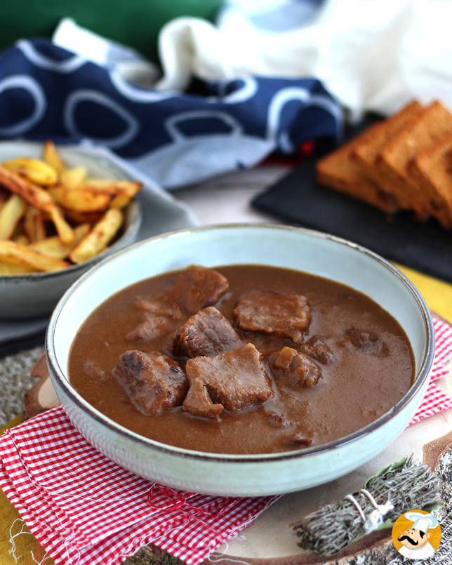 Carbonnade Flamande (мясо в пивном соусе) rbon