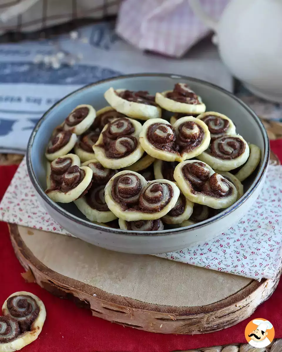 3. Сердечки из слоеного теста