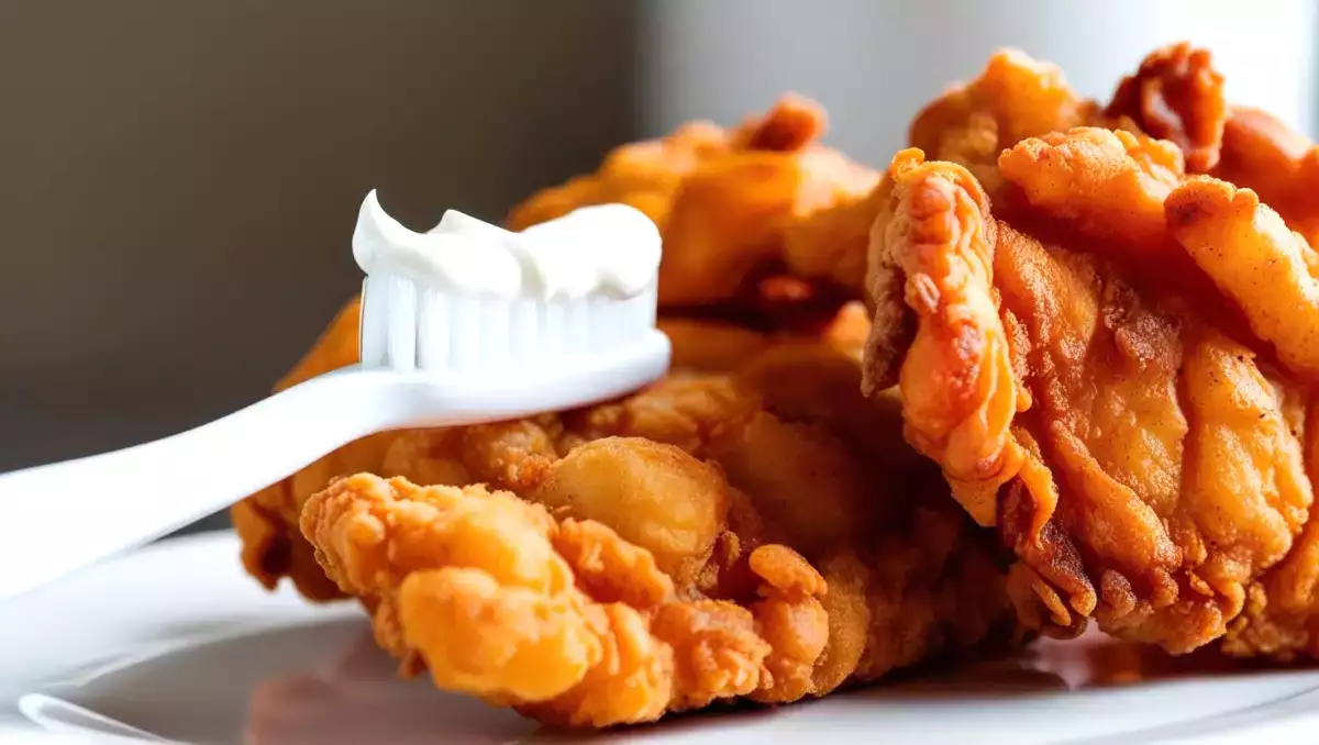 KFC вводит в ступор гигиену полости рта: зубная паста со вкусом курицы - это реально!