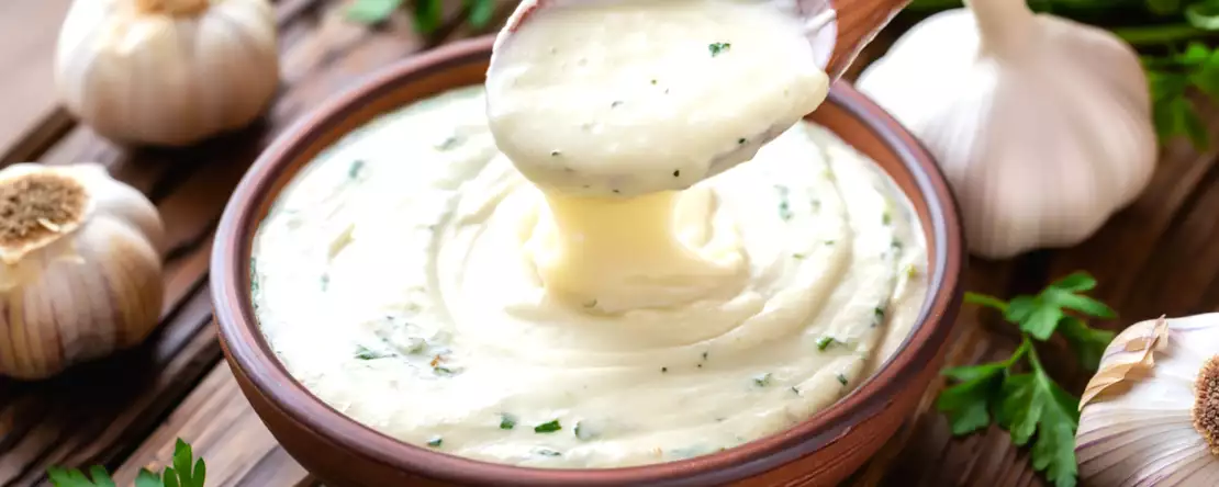 Идеальный чесночный соус существует, но почти никто не делает его правильно