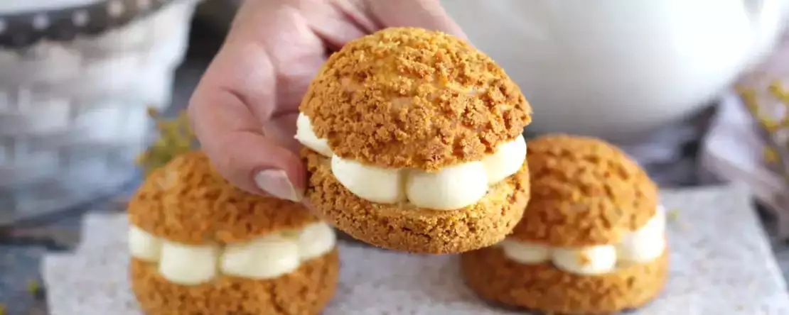 Чу с кракелином: новая сладкая одержимость с пошаговым рецептом и профессиональной отделкой