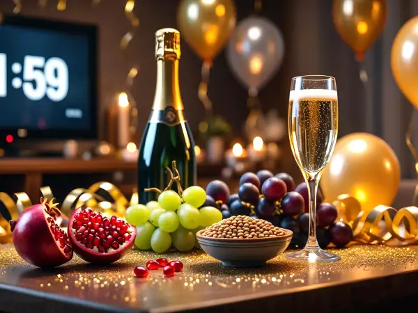 Эти 8 продуктов являются новогодней традицией (и многие люди клянутся, что они приносят удачу).