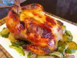 Рецепт Курица, запеченная с кабачками