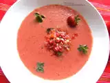 Рецепт Летний кулинарный марафон. Рецепт №7. Клубничный гаспачо