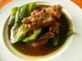 Рецепт Цыпленок в бобовом супе