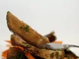 Рецепт Маринованные баклажаны с кинзой и чесноком
