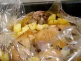 Рецепт Курица, запеченная в рукаве