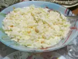 Рецепт Ананасовый салат с чесноком