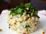 Рецепт Рис с кедровыми орешками и петрушкой