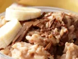 Рецепт Рисовая каша с шоколадом и бананом