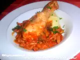 Рецепт Куриные окорочка по-лионски