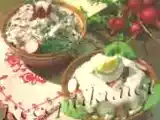 Рецепт Салат из редиски с творогом