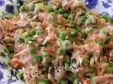 Рецепт Салат из вареной репы с морковью и картофелем