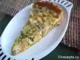 Рецепт Пирог “Коровьи креветки” — с креветками и сыром