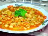 Рецепт Минестроне с фасолью, грудинкой, пастой и овощами