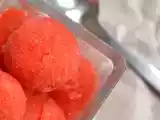 Рецепт Клубничное сорбе.