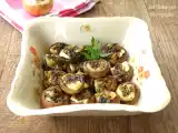 Рецепт Пълнени гъби със сирене Бри, магданоз и чесън