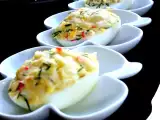 Рецепт ЗАКУСКА ИЗ ФАРШИРОВАННЫХ ЯИЦ