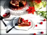Рецепт ШОКОЛАДНО-ТВОРОЖНЫЙ ПИРОГ С МАЛИНОЙ