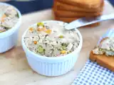 Рецепт Рийет с курицей, фисташками и горчицей