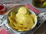 Рецепт Картофельные чипсы, приготовленные в микроволновой печи