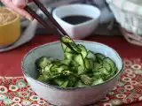 Рецепт Японский салат из маринованных огурцов