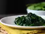 Рецепт Жареный шпинат, вкусный и простой гарнир