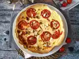 Рецепт Вегетарианский киш с помидорами и фетой - идеальное решение для пикника!