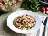 Рецепт Салат с кускусом - простое, полезное и яркое блюдо!
