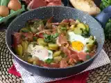 Рецепт Huevos rotos, суперпростой испанский рецепт на основе картофеля и яиц