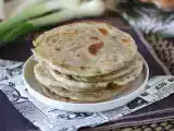 Рецепт Китайские блинчики с зеленым луком - блинчики с луком-шалот