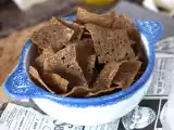 Рецепт Чипсы из гречневых блинов: идеальный аперитив!