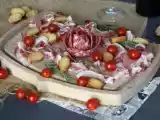Рецепт Как сделать тарелку для закусок? сложите ее в форме розы!
