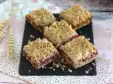 Рецепт Вкусный, хрустящий пирог с малиновой крошкой