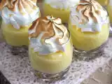 Рецепт Бокалы для пирога с лимонной меренгой