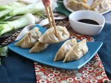 Рецепт Гёдза с курицей, морковью и грибами