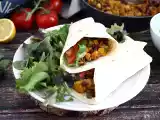 Рецепт Вегетарианские фахитас с текстурированным соевым белком