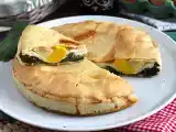 Рецепт Пирог со шпинатом, рикоттой и яйцом - итальянская torta pasqualina