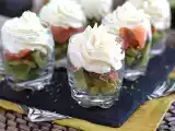 Рецепт Веррины с копченым лососем и авокадо
