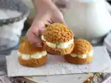 Рецепт Крекерные слойки с ванильным кремом