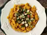 Рецепт Вегетарианское ризотто с киноа, фундуком, лесными орехами и кориандром - quinotto
