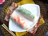 Рецепт Спринг-роллы с курицей и креветками