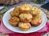 Рецепт Маффины с тунцом, помидорами и фетой